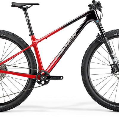 Big Nine 7000 - Black/Red  (Warm Slate Grey)
