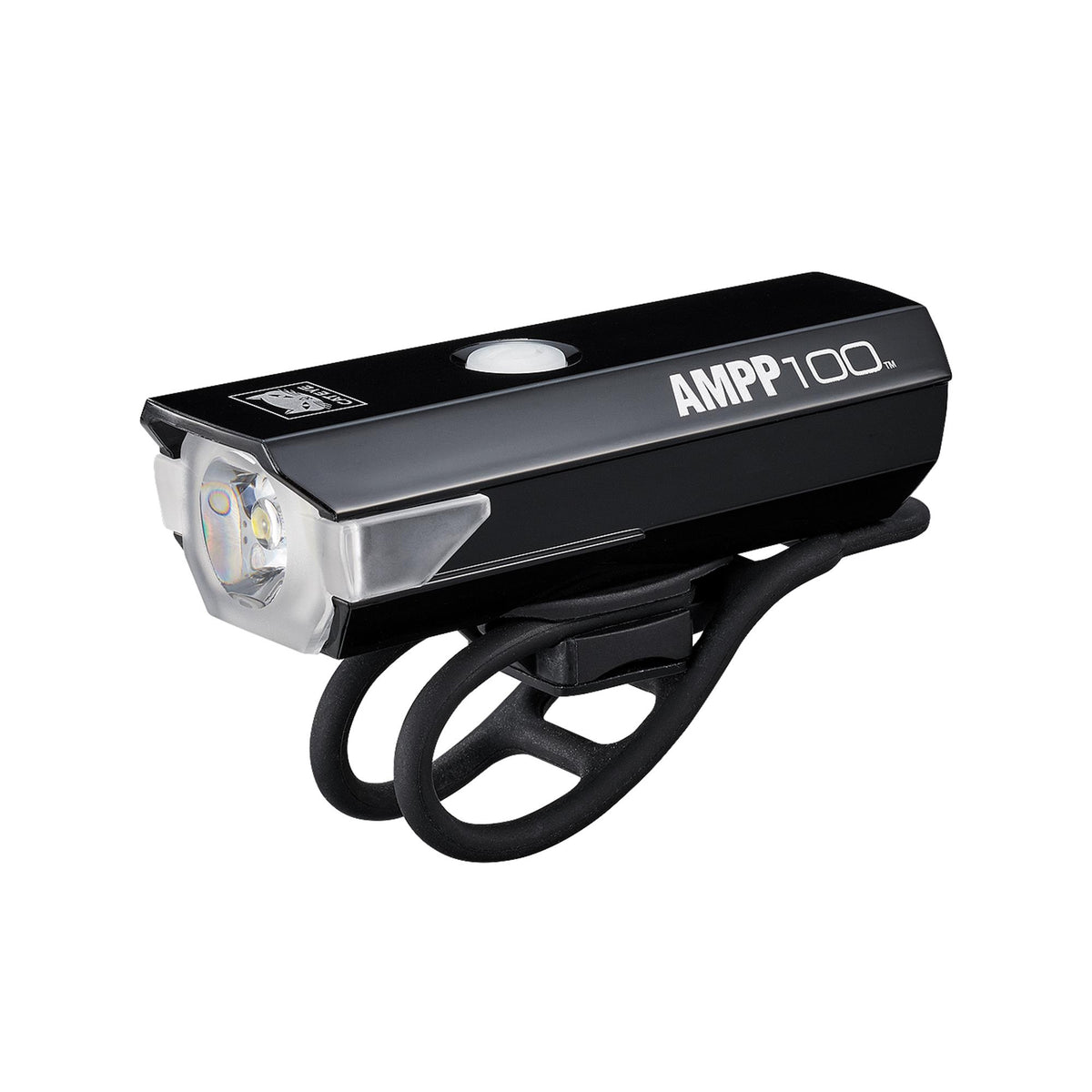 CatEye AMPP 100 Front Bike Light: BLACK