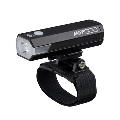Cateye AMPP 900 Helmet Light: BLACK