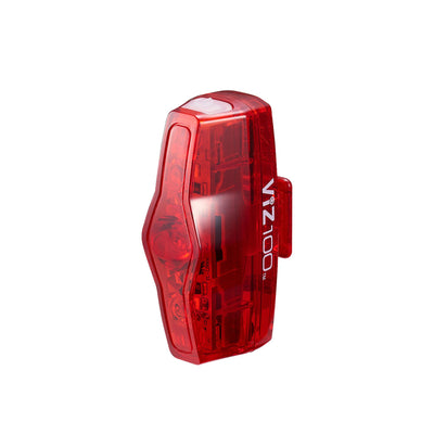 CatEye VIZ 100 Rear Bike Light: USB-C