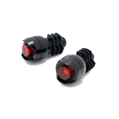 CatEye Orb Bar End Rear Bike Light Set: BLACK