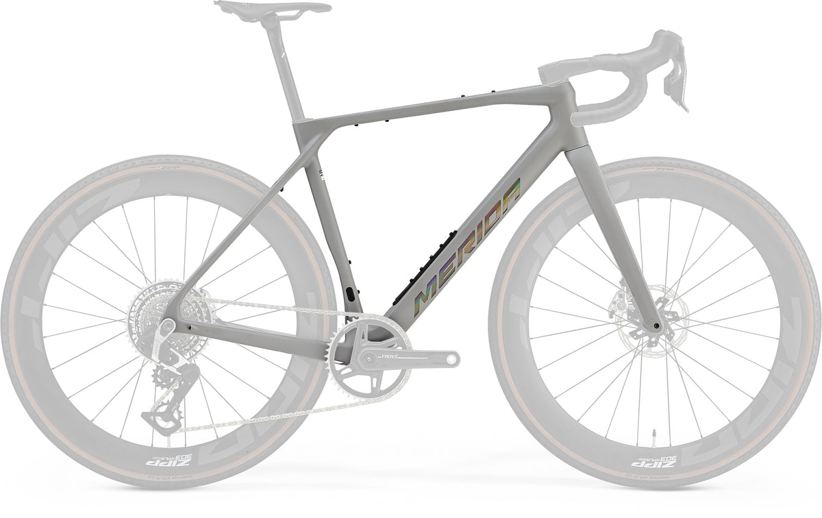 Mission 10K Frame - Silk Grey (Holo Silver)