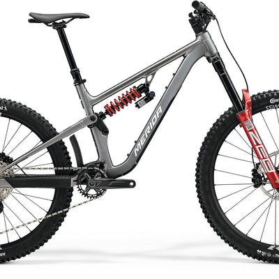 One-Sixty FR 800 - Silk Gunmetal Grey (Red/White)