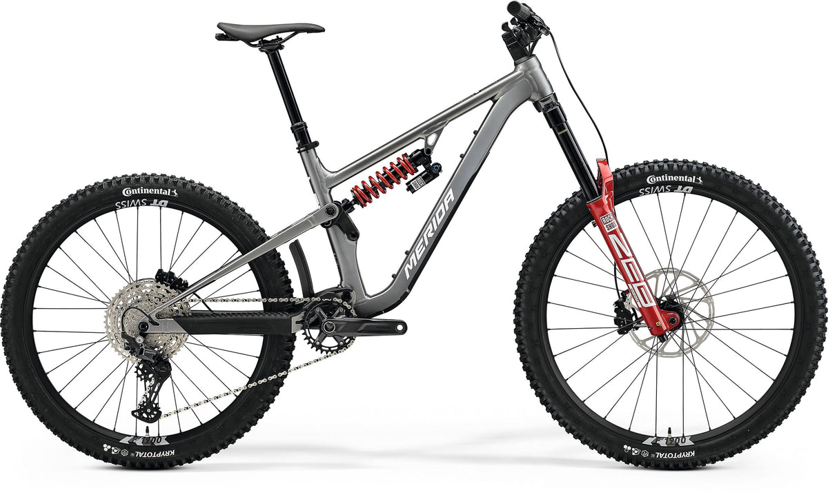 One-Sixty FR 800 - Silk Gunmetal Grey (Red/White)