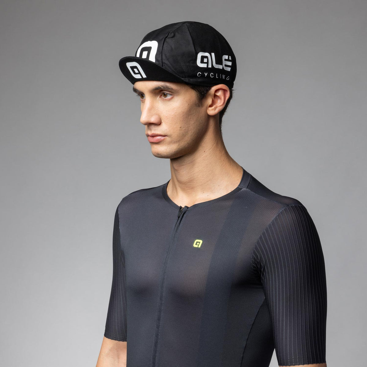 Ale Clothing Cotton Summer Cap Black/White