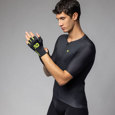 Ale Clothing Velocissimo Summer Gloves Black/Yellow S