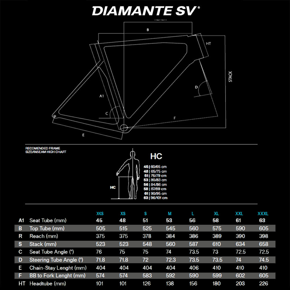 Diamante SV Frameset Aurora