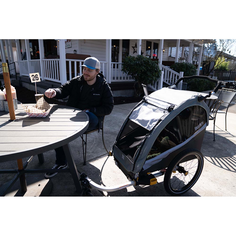 D'Lite X Bike Trailer/Stroller Double