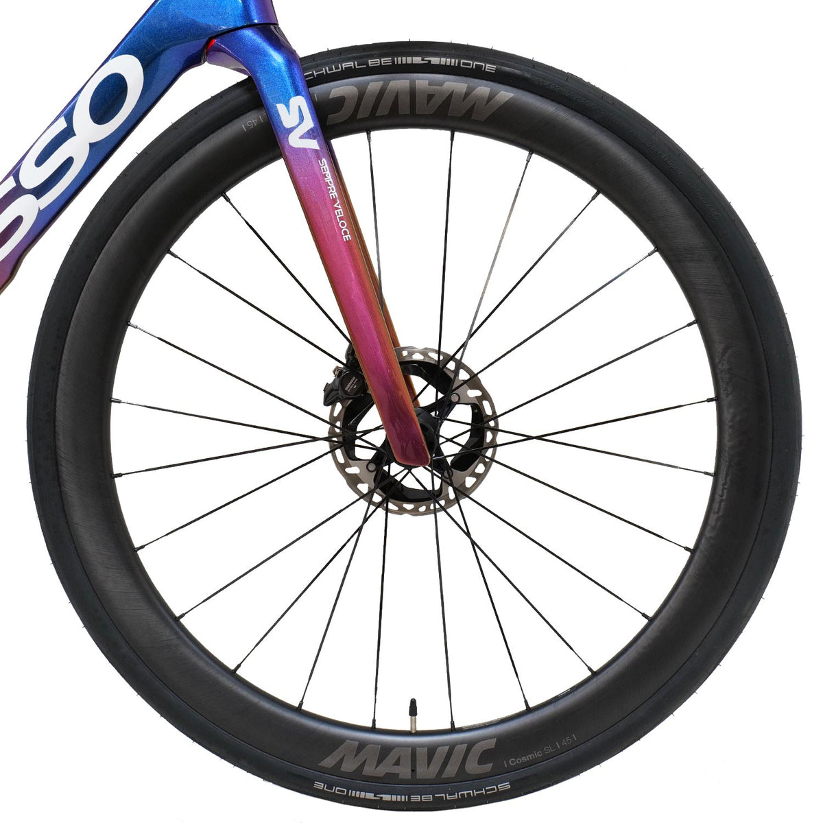 SV Dura-Ace Di2 Viola Galaxy Bike