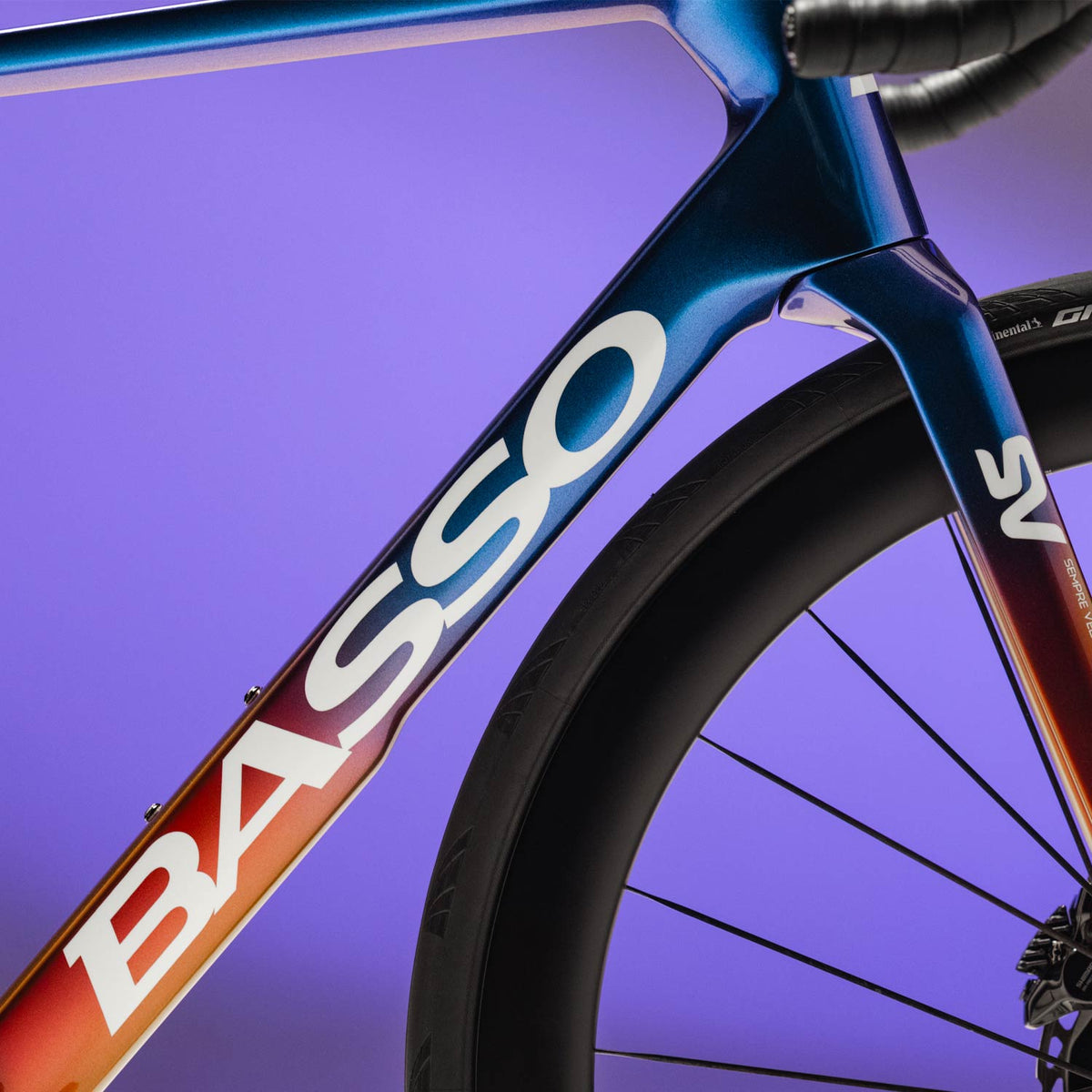 SV Ultegra Di2 Viola Galaxy Bike