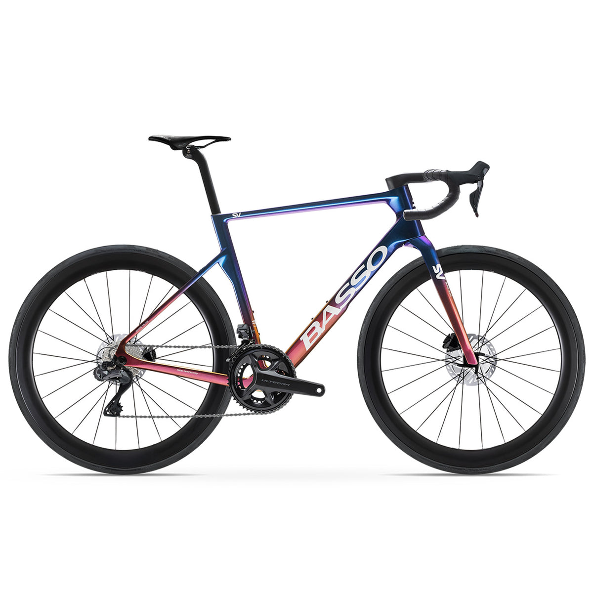 Basso Bikes SV Ultegra Di2/Cosmic S Bike Viola 53 M