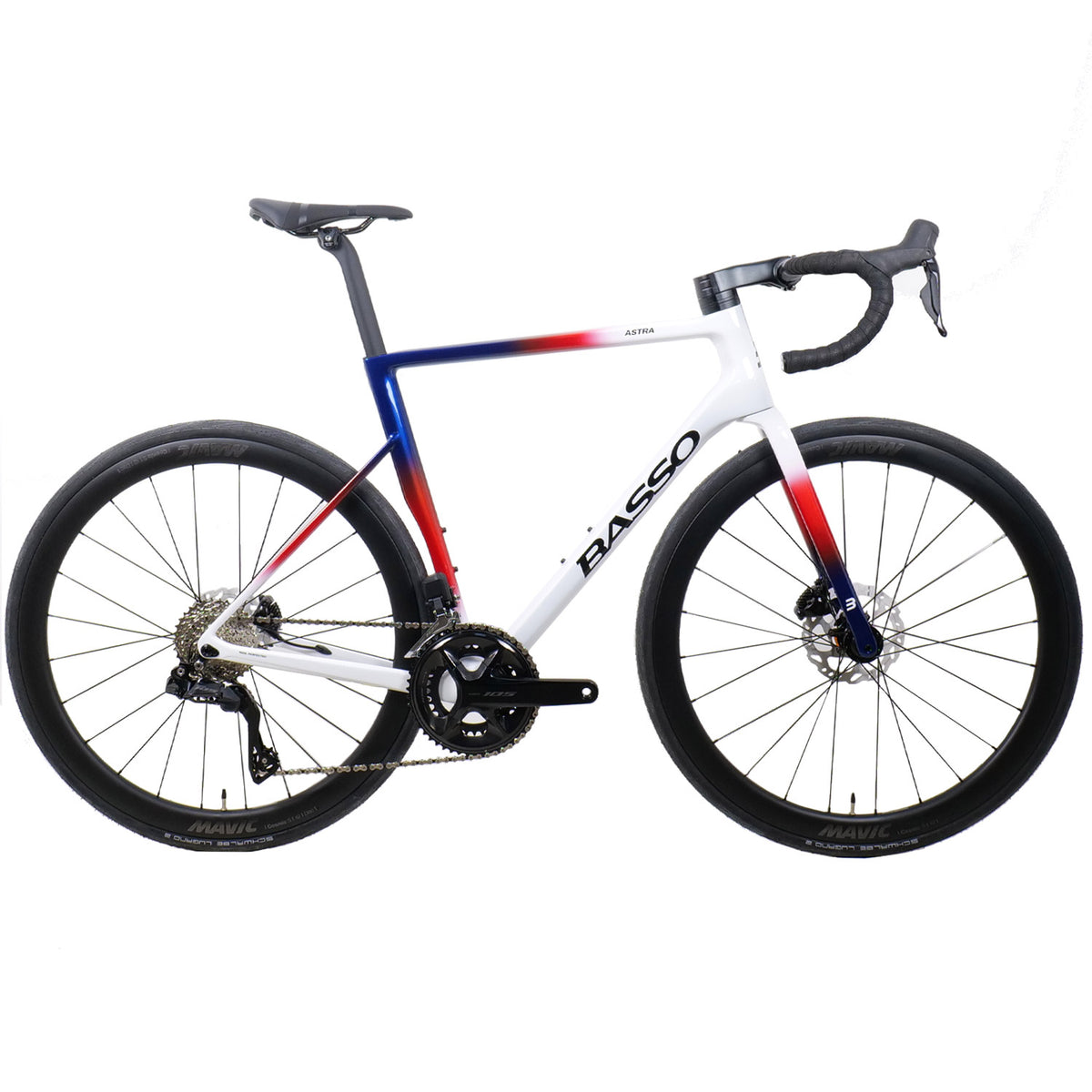 Astra 105 Di2 Chroma White Bike