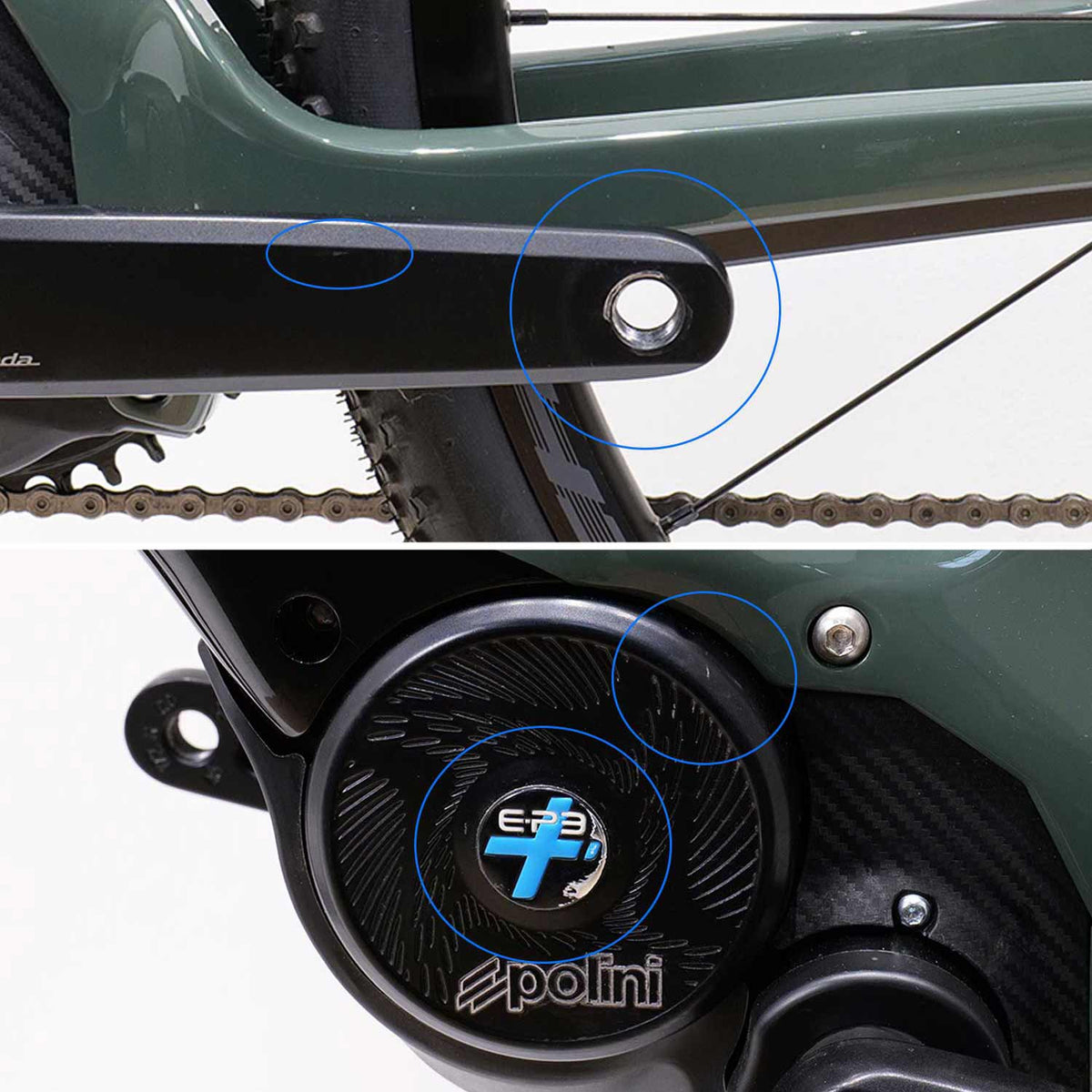 Volta Gravel Apex Military Green E-Bike