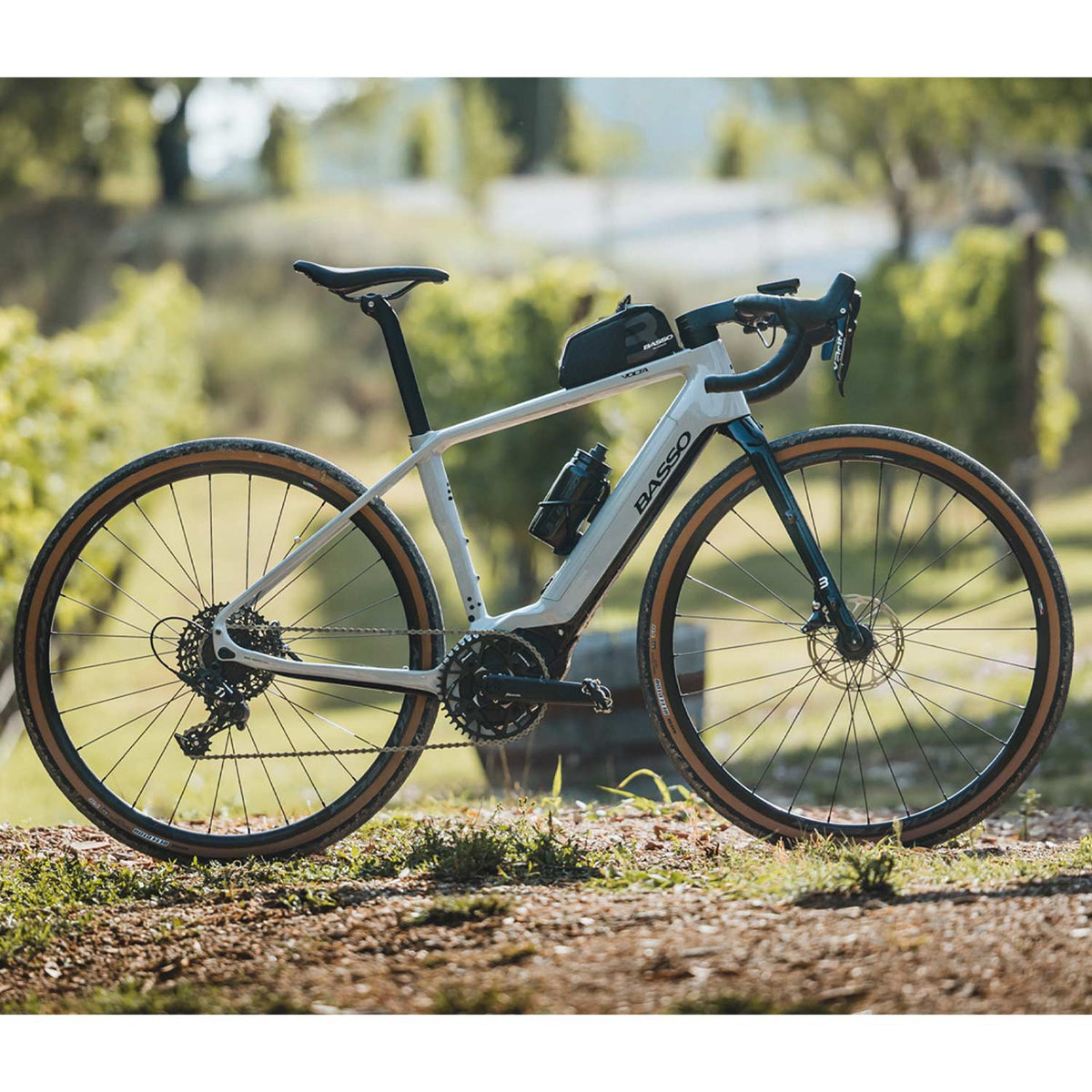 Volta Gravel GRX Pure White E-Bike