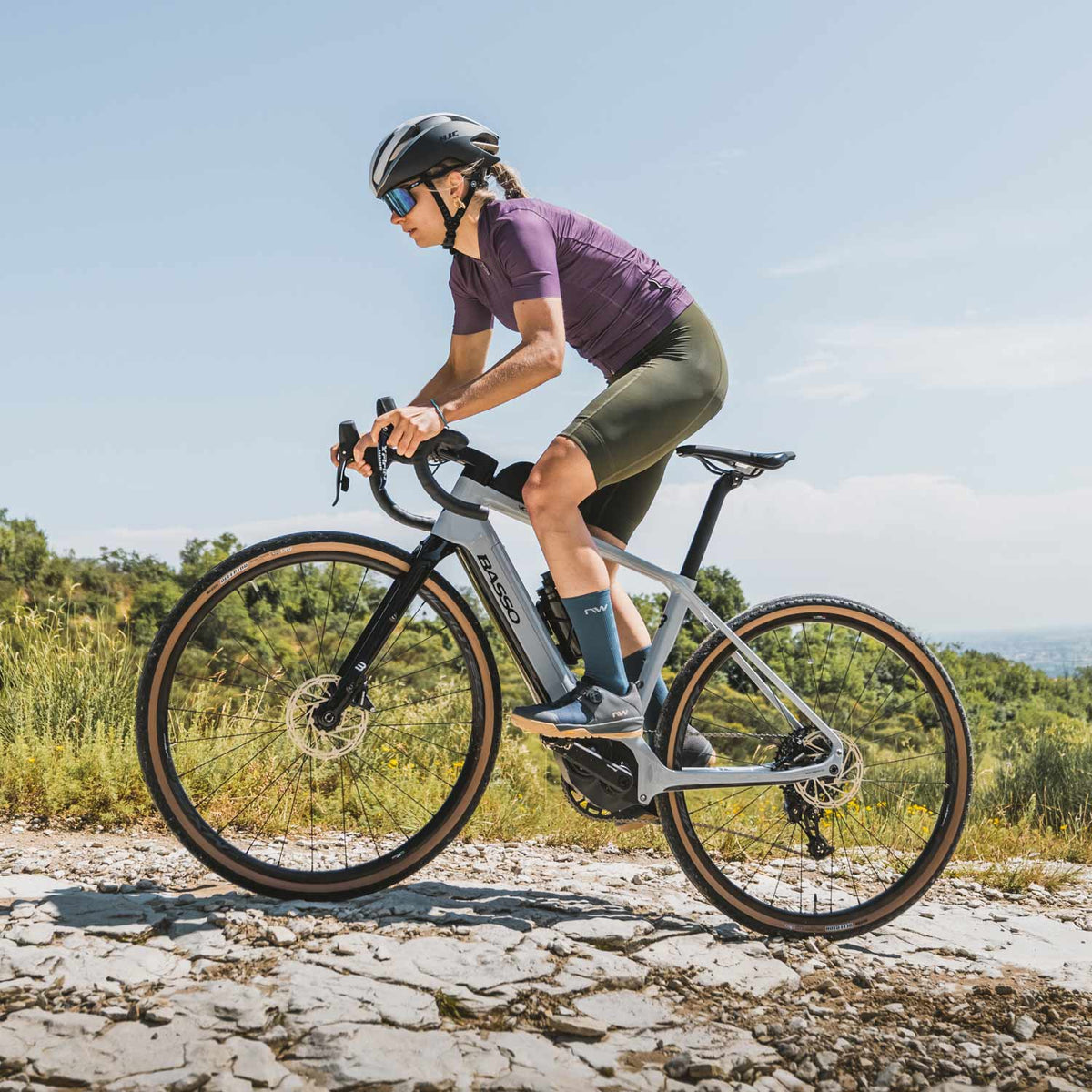 Volta Gravel GRX Pure White E-Bike