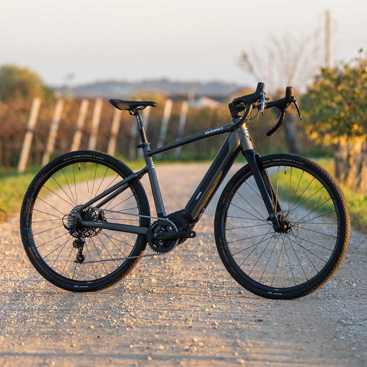 Vega Alu Gravel GRX Black E-Bike