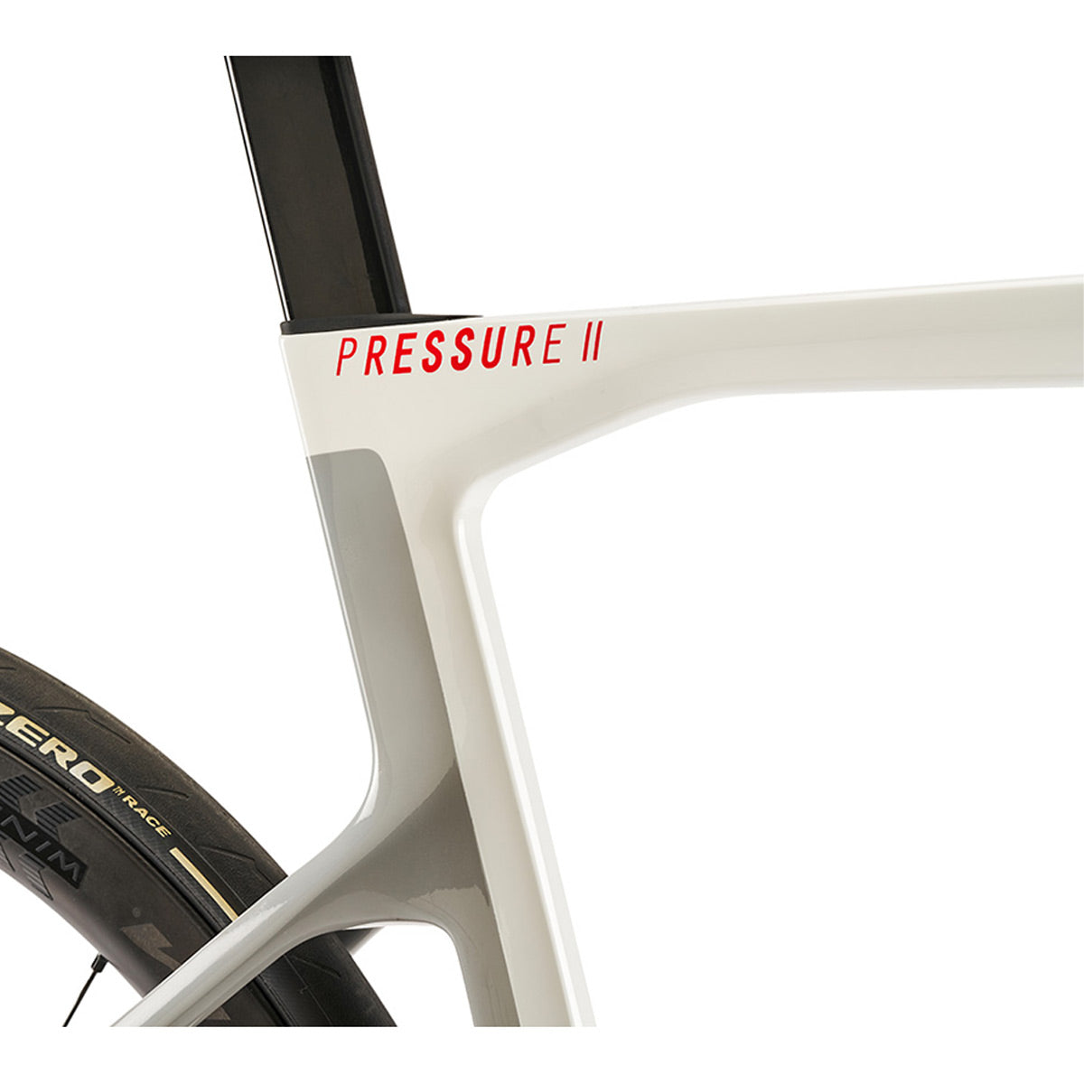 Pressure II Racing White Frameset