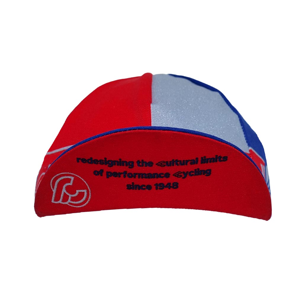Oval Cap Red/Blue