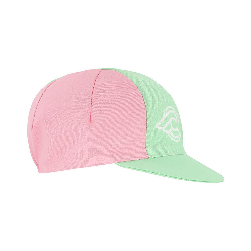 Winged Logo Green/Pink Cap