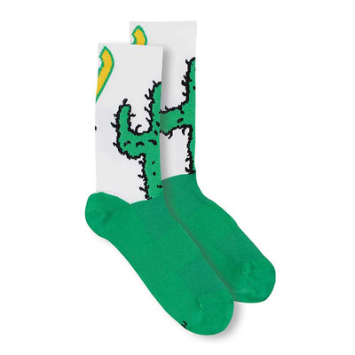 Cactus White Socks