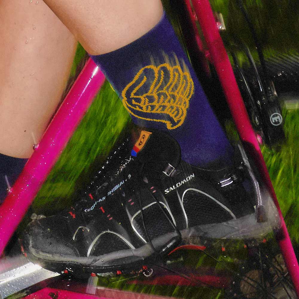 Milano Bike Veterans Blue Socks