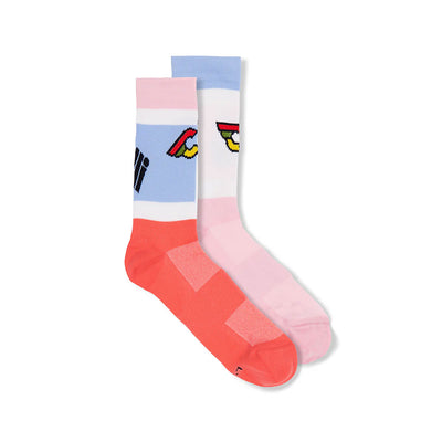 Thelma and Louise Red/Pink Socks