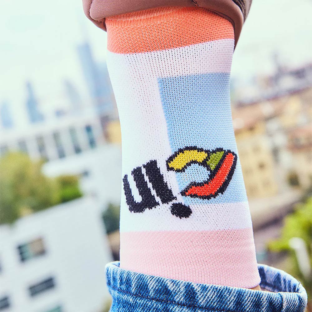 Thelma and Louise Red/Pink Socks