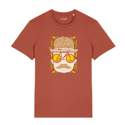 Jeremy Fish Mr Cat Hat T-Shirt