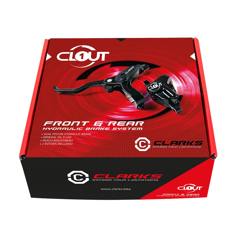 Clout Hydraulic Disc Brake Set