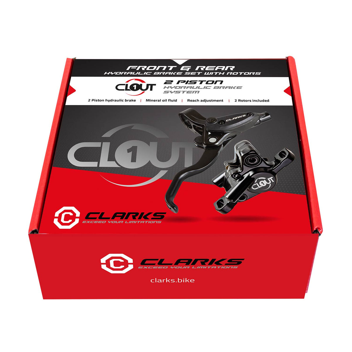 Clout Hydraulic Disc Brake Set