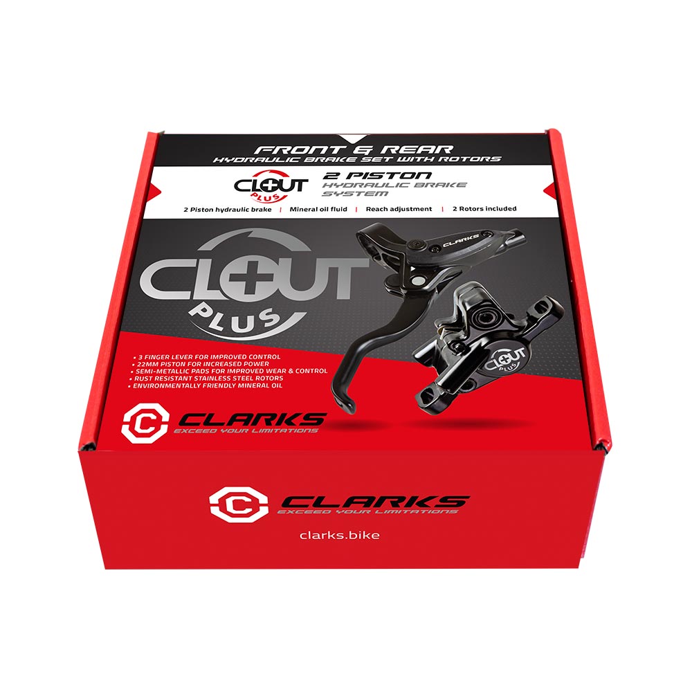 Clout Plus Hydraulic Disc Brake Set