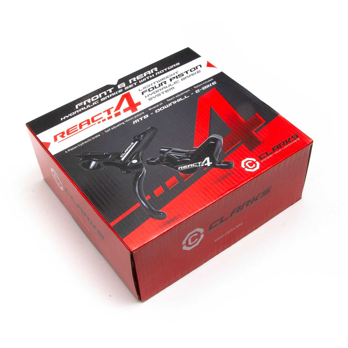 React 4 Piston Hydraulic Brake Set