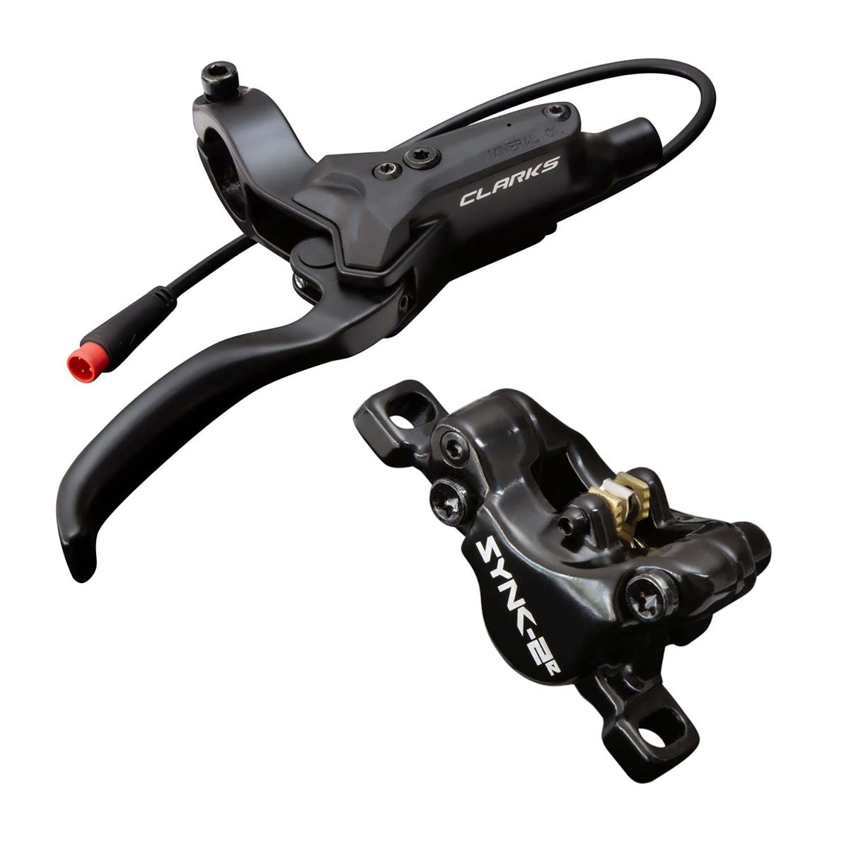 Sync-2E E-Bike Hydraulic Brake Set With Motor Shut-Off