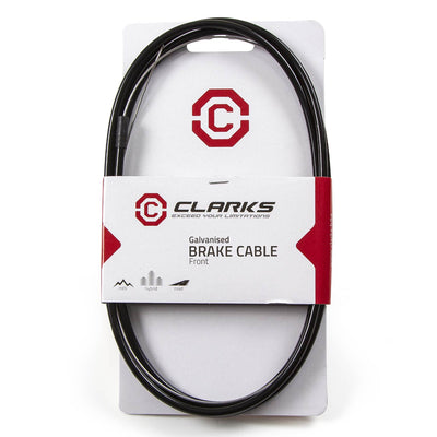 Clarks Galvanised Universal Brake Cable Kit 1pcs, Front
