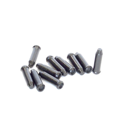 Clarks Brake/Gear Inner Cable Ends Black 10pc