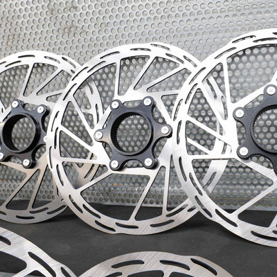 A1 Black Centrelock Rotor 10 Pack
