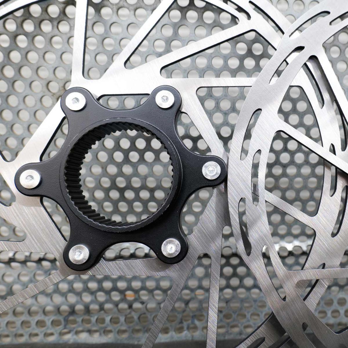 A1 Black Centrelock Rotor 10 Pack