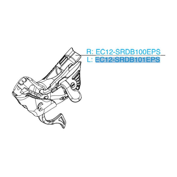 Campagnolo L/H Ergo SR EPS 12 DB w/o Lvr 1 & MC