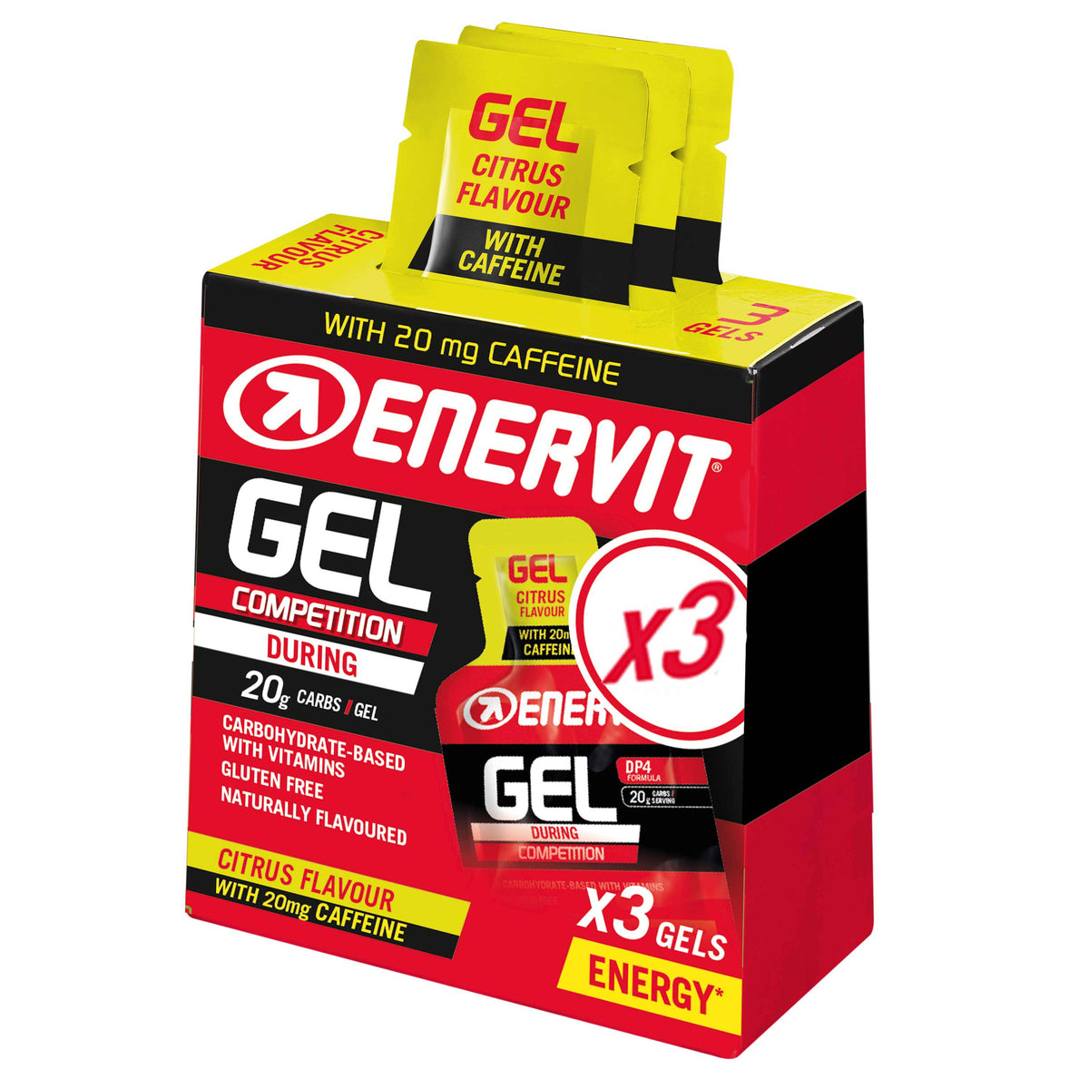 Citrus Competition Energy Gel with Caffeine