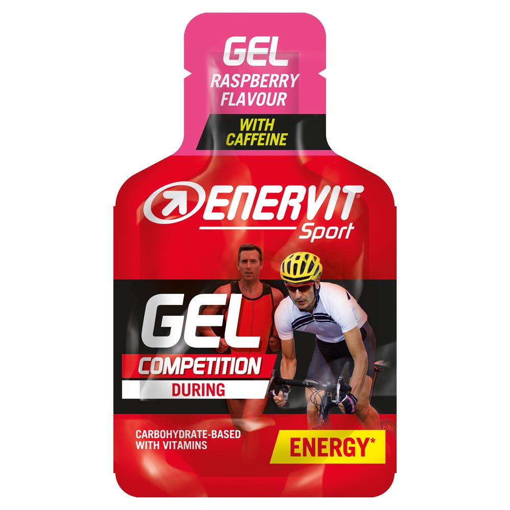 Raspberry Competition Energy Gel with Caffeine 25ml
