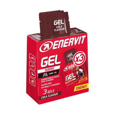 Enervit Gel Cola 25ml (8 x 3 Gel Pack)