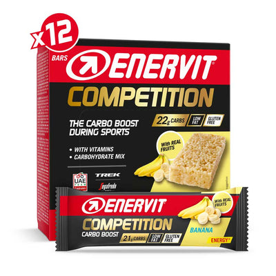 Enervit Competition Bar 30g Banana Vanilla Pack of 12