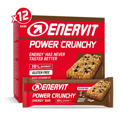 Enervit Power Crunchy Bar 40g Chocolate 12 Pack