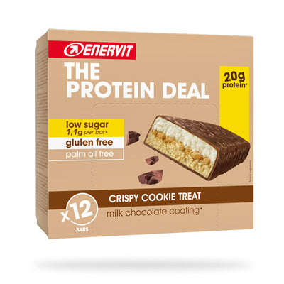 Enervit Protein Deal Bar 55g Cookie 12 Pack