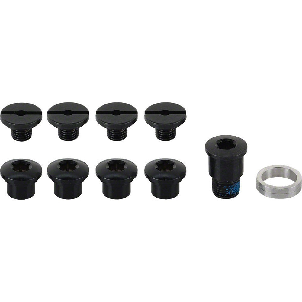 Campagnolo Athena 11x Black P-T Triple Chainring Bolt Set