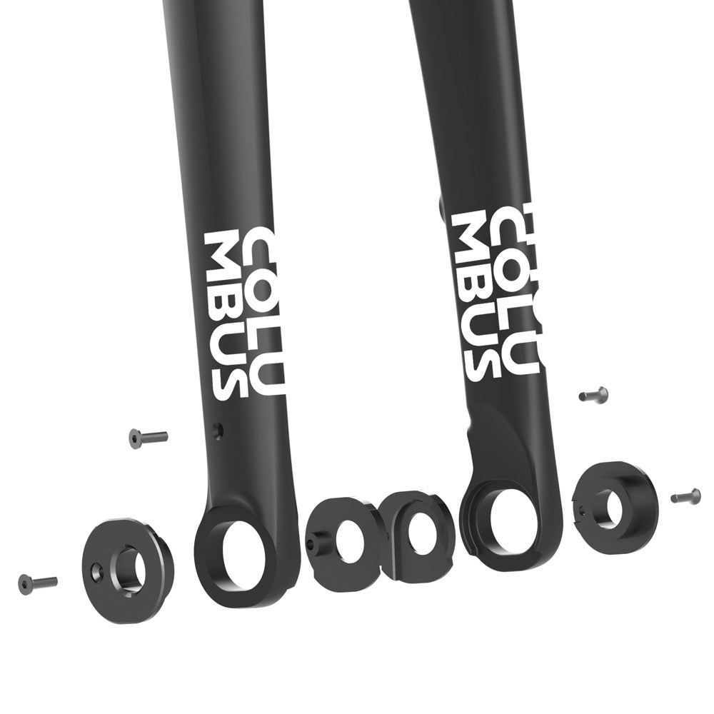 1 1/2 Tapered Futura Cross Disc Semi-Integrated Fork