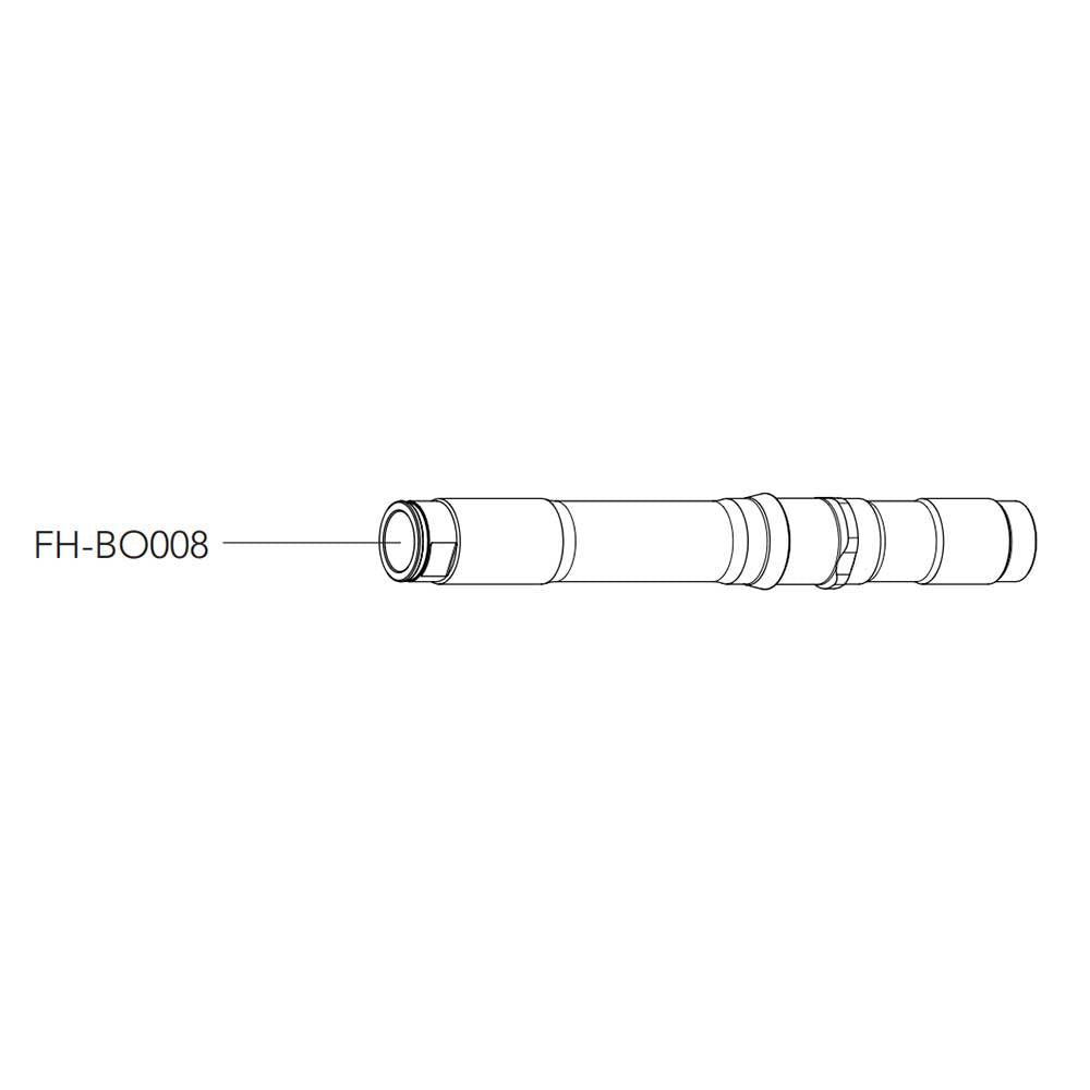 Rear Disc Brake Hub Axle And Nut