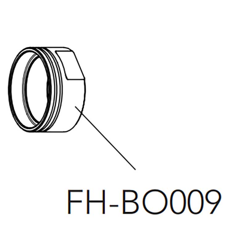 Rear Disc Brake Hub Axle And Nut