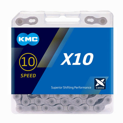 KMC X10 Grey 114L Chain
