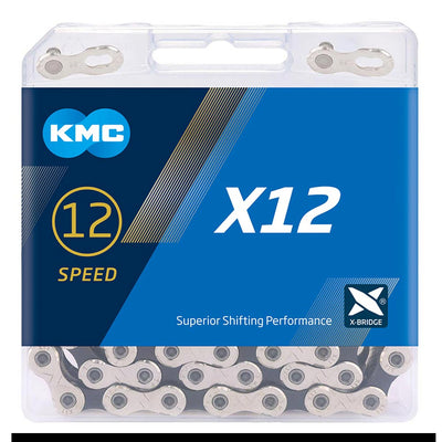 KMC X12 Silver/Black126L